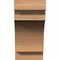 Ekena Millwork Mediterranean Rough Sawn Rafter Tail, Western Red Cedar, 6"W x 12"H x 18"L RFT06X12X18MED00RWR - alternate 3